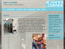 Tablet Screenshot of joescornerniles.com